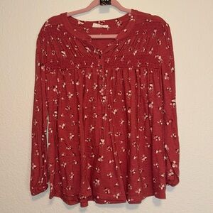 Lucky Brand Long Sleeve Top